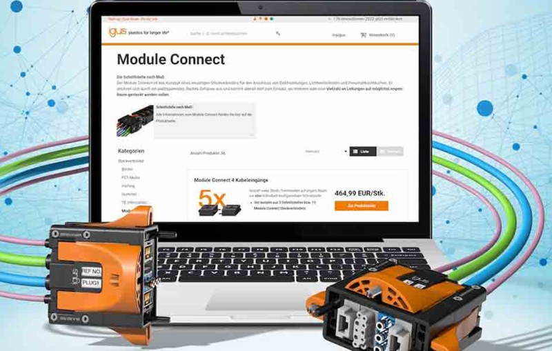 Tailor-made cable interfaces with new online shop for igus Module&nbsp;Connect