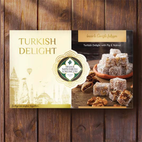 Turkish Delight With Fig & Walnut-nuts