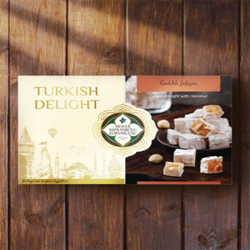 Turkish Delight With Hazelnut-cream-nuts