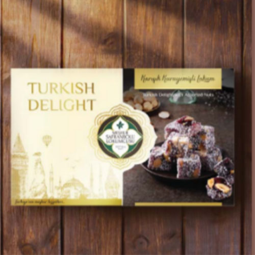 Turkish Delight With Assorted -Nuts-